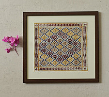Soof | Hand Embroidered ~ Wall Hanging Frame
