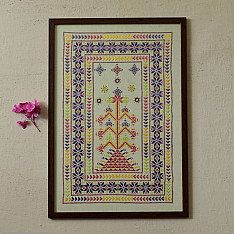 Soof | Hand Embroidered Wall Hanging Frame