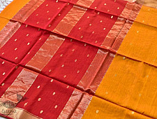 Meghaduta ❧ Maheshwari Silk Saree ❧ 14