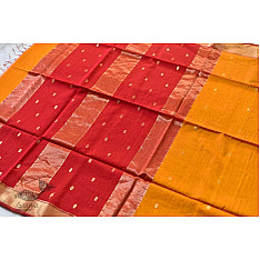 Meghaduta ❧ Maheshwari Silk Saree ❧ 14