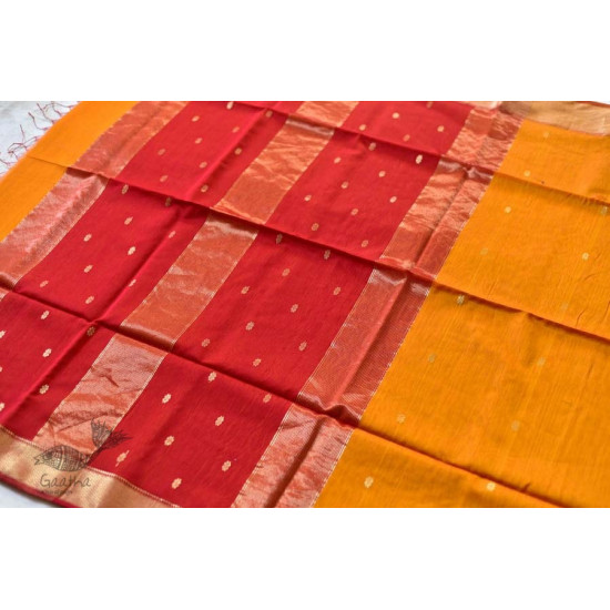 Meghaduta ❧ Maheshwari Silk Saree ❧ 14