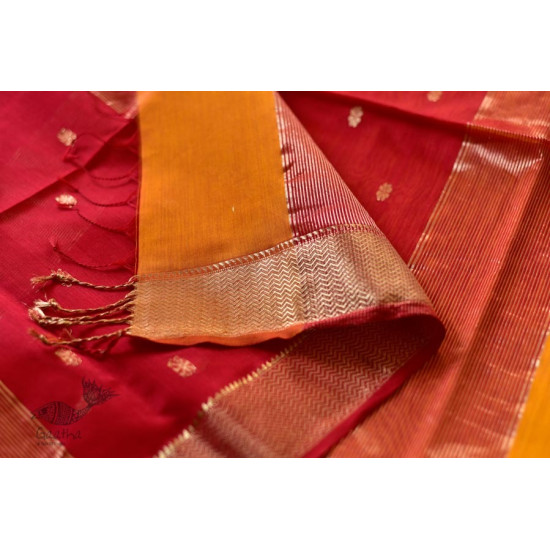 Meghaduta ❧ Maheshwari Silk Saree ❧ 14