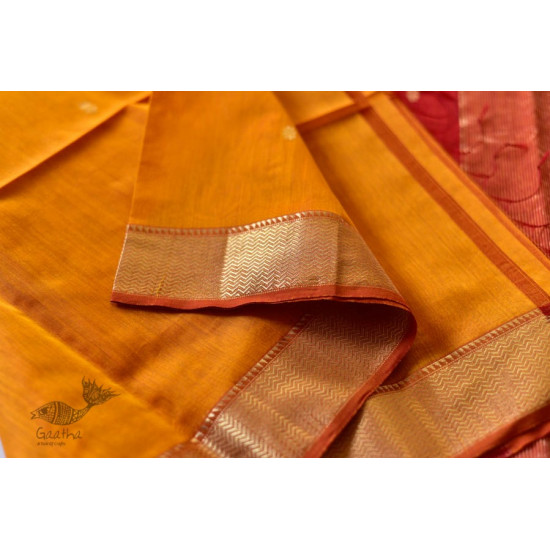 Meghaduta ❧ Maheshwari Silk Saree ❧ 14