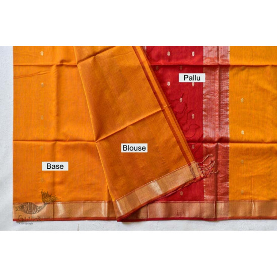 Meghaduta ❧ Maheshwari Silk Saree ❧ 14