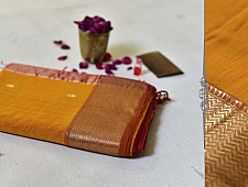 Meghaduta ❧ Maheshwari Silk Saree ❧ 14