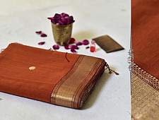 Meghaduta ❧ Maheshwari Silk Saree ❧ 4