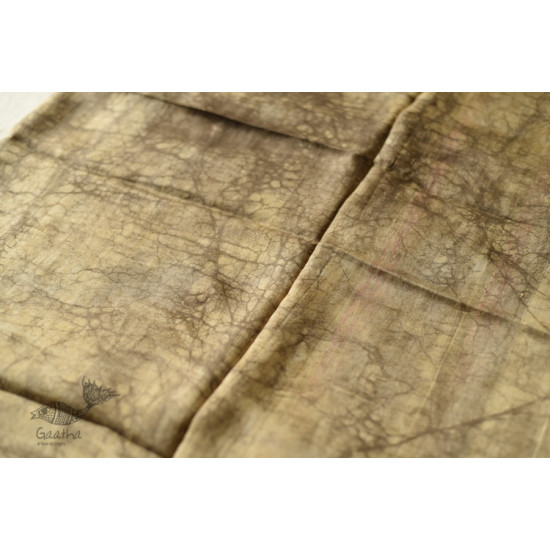 Natural Color . Pure Silk Saree - Light Coffee Color 