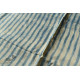 Natural Color . Pure Silk Saree - Sky Blue Stripes 