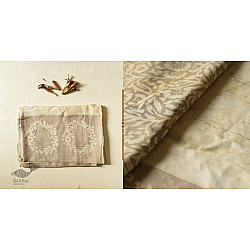 Koyal . कोयल ~ Natural Color . Pure Silk Saree - Beige