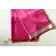 Buy Handwoven Banasari Silk Rani Pink saree