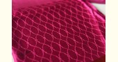 Buy Handwoven Banasari Silk Rani Pink saree