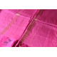 Buy Handwoven Banasari Silk Rani Pink saree