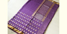 Vasudha | Resham Zari - Banasari Silk saree - Purple