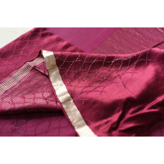 Buy Woven Brocade Silk Saree