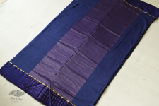 Vasudha | Resham Zari Woven Brocade Saree - Blue