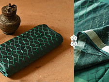 Vasudha | Handwoven Brocade - Banasari Saree - Green