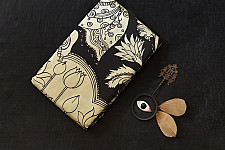 Kopal | Handmade ~ Kalamkari Silk Saree - Peacock