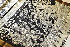 Kopal | Handmade ~ Kalamkari Silk Saree