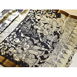 Kopal | Handmade ~ Kalamkari Silk Saree
