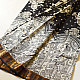 shop Handmade ~ Kalamkari Silk Saree - Lotus