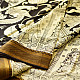 shop Handmade ~ Kalamkari Silk Saree - Shiv Barat