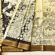 shop Handmade ~ Kalamkari Silk Saree - Peacock Motif