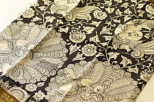 Kopal | Handmade ~ Kalamkari Silk Saree - T
