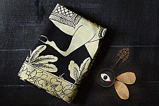 Kopal | Handmade ~ Kalamkari Silk Saree - G