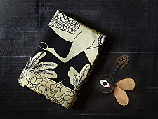 Kopal | Handmade ~ Kalamkari Silk Saree - G