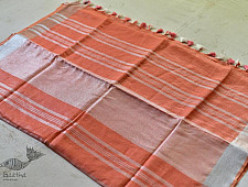 Kopal ❂ Handloom Linen Saree ❂ 1