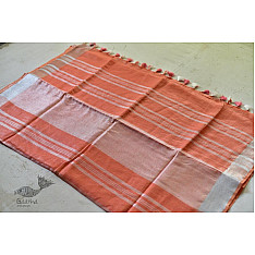 Kopal ❂ Handloom Linen Saree ❂ 1