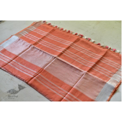 Kopal ❂ Handloom Linen Saree ❂ 1