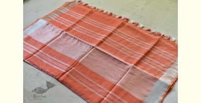 Kopal ❂ Handloom Linen Saree ❂ 1