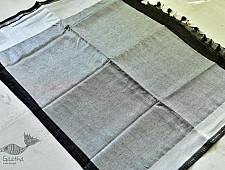 Kopal ❂ Handloom Linen Saree ❂ 5