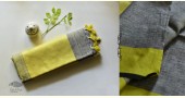 handloom linen grey saree