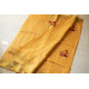 shop Handloom Linen Saree - Hand Embroidered