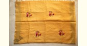 shop Handloom Linen Saree - Hand Embroidered