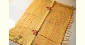 shop Handloom Linen Saree - Hand Embroidered