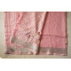 shop Handloom Linen Saree - Hand Embroidered