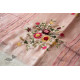 shop Handloom Linen Saree - Hand Embroidered