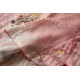 shop Handloom Linen Saree - Hand Embroidered