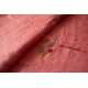 shop Handloom Linen Saree - Hand Embroidered