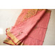 shop Handloom Linen Saree - Hand Embroidered