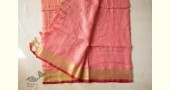 shop Handloom Linen Saree - Hand Embroidered