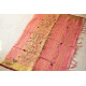 shop Handloom Linen Saree - Hand Embroidered