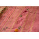 shop Handloom Linen Saree - Hand Embroidered