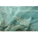 shop Handloom Organza Saree - Hand Embroidered Glass Beads