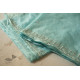 shop Handloom Organza Saree - Hand Embroidered Glass Beads