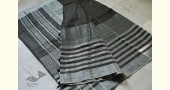 Tissue linen handloom black saree