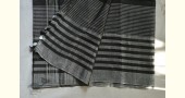 Tissue linen handloom black saree